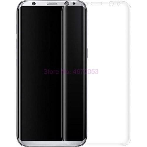 500pcs 6D Full Cover Soft Hydrogel Film For Samsung Galaxy Note 8 9 S8 S9 Screen Protector For S9 S8 S7 S6 Edge Plus Not Glass