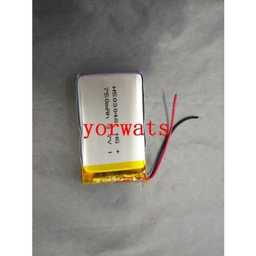 New Hot A Rechargeable Li-ion Cell 3.7V polymer lithium battery 503048 750mah direct sale