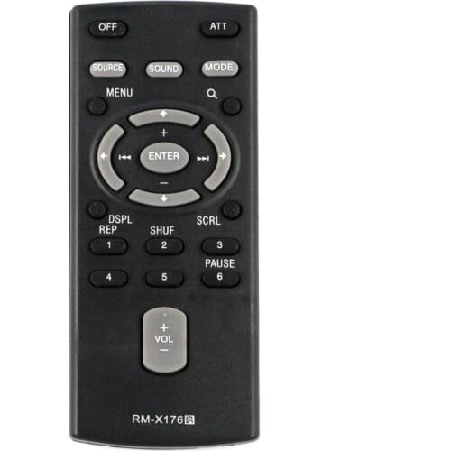 New Remote Control RM-X176 fits for Sony Car Stereo Audio System MEX-BT3950U