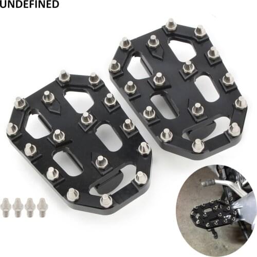 Wide Foot Peg Pedals Motorcycle Footrests Footpegs CNC For BMW R1200GS S1000XR R Nine T Urban/S F850GS F750GS Scrambler G310GS