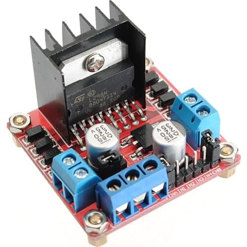 2PCS L298N Dual H Bridge Stepper Motor Driver Board for Arduino RC Robot DIY Parts