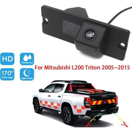 CCD Car Reverse Camera For Mitsubishi L200 Triton 2005 ~ 2015 Night Vision Reversing Backup Rear View Camera high quality RCA