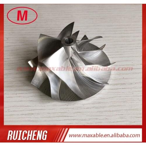 RHX6 58.93/77.98mm 5+5 blades high performance turbo milling/aluminum 2618/billet compressor wheel