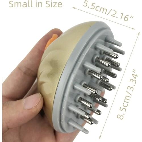 Liquid Comb Rolling Beads Roller Massage Non-electric Scalp Massager for Hair Growth Anti Hair Loss Hair Scalp Treatments