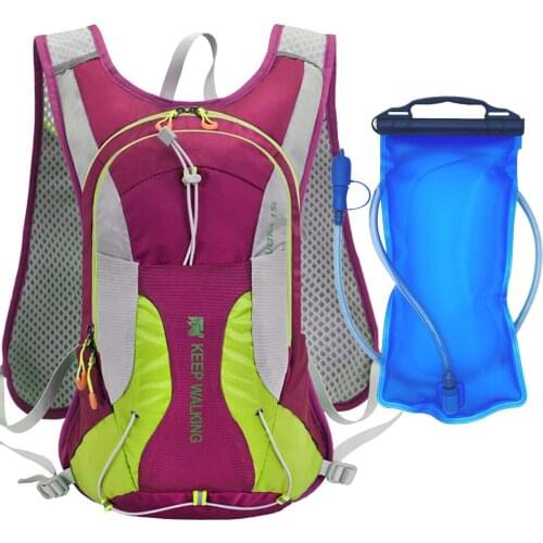 15L Outdoor Sport Cycling Run Water Bag Storage Hydration Pocket Backpack UltraLight Hiking Bike Riding Pack Bladder Knapsack