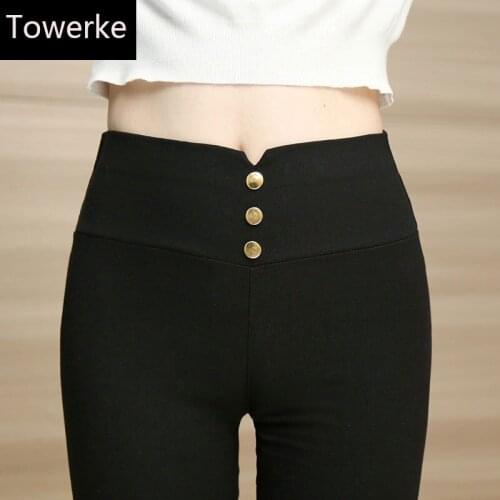 TowerKe Women's Skinny Pants