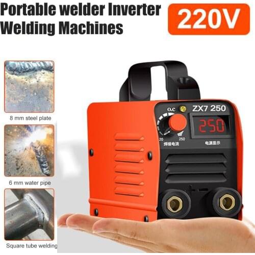 High Quality 220V 250A Portable welder Inverter Welding Machines Hot Sale 25KVA Arc welding machine with Quick plug