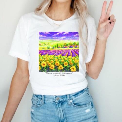 Oscar Wilde Quotes Womens T-Shirt Vintage Aesthetic Short Sleeve Graphic Tee Art Hoe Shirt Cute Summer Tops