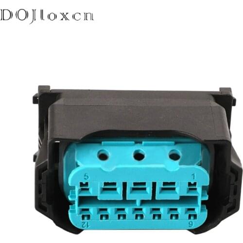 1/5/10/20/Sets 12 Pin Automobile Female Connector Black Plug Socket For BMW 1/2/3/4/5/6/7 Series X1/X2/X3/X4/X5/X6/I3/I6 Series