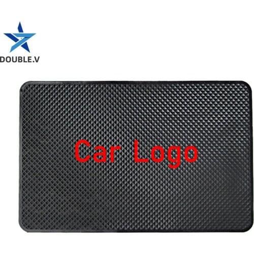 Car Logo Anti-slip mat auto holder phone mobile gadget Non-slip mat car gadget Sticky mat Panel mata fixate For SMART LADA KIA