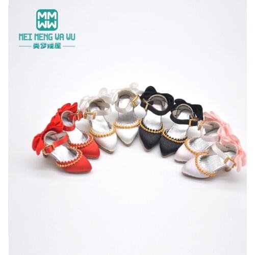 Blyth doll shoes for Blyth Azone OB23 OB24 doll accessories fashion satin high heels