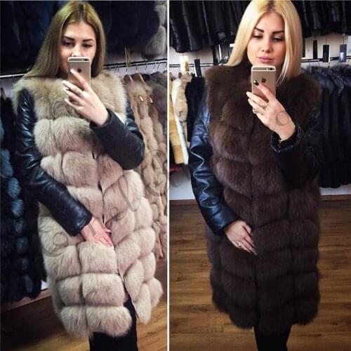 ETHEL ANDERSON Gray Fur Coats