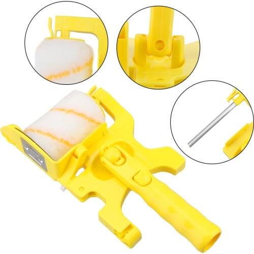 Paint Brush Wall Painting Tool Wall Decorative Handle Tools for Home Wall Ceilings Clean-Cut Paint Edger Roller DIY Roller Brush