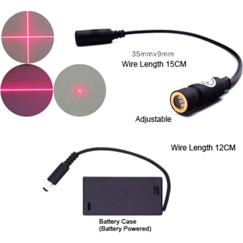 650nm 5mW Red Positioning Line Laser Module Industrial Laser Positioning Locator