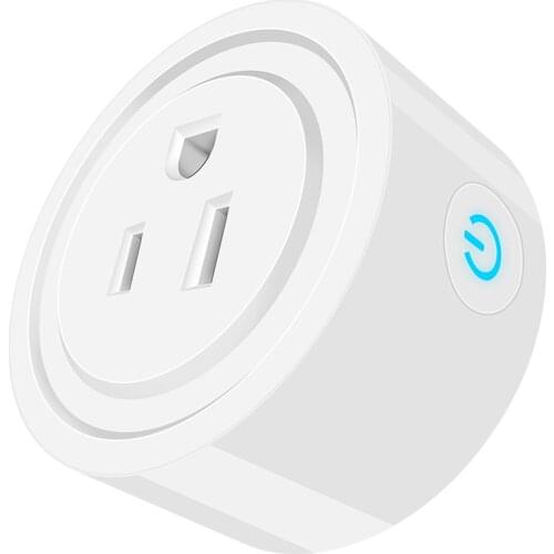 Mini US Wifi Plug with Surge Protector 110 230V Voice Control Smart Socket Work with Alexa Google Home Tuya APP|Smart