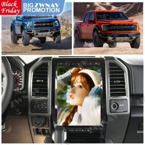 Tesla Screen Android Navigation For 2015 2016 2017 2018 2019 Ford F150 Multimedia GPS Head Unit Auto Audio Stereo Radio Receiver