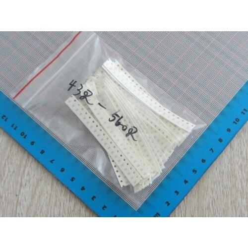 Good 500pcs/lot High Quality 0603 smd resistor kit 43R-560R 5% resistor assorted kit 0603 25value*20pcs