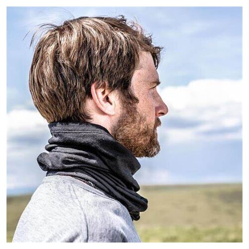 Unisex 100% Merino Wool Neck Gaiter Bandana Women Men Merino Wool Ski Neck Gatier Ring Wrap 1 Layer Warm Scarf