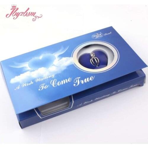 Natural Freshwater Pearl Wish Box Necklace Popular Cage Holder Natural Oyster Box DIY Jewelry Box For Woman Holiday Gift 1 Box