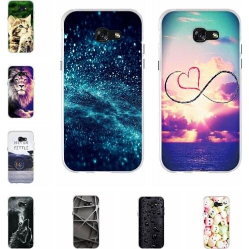 Silicone Soft Cover For Samsung Galaxy A5 2017 Case TPU Cute Coque For Samsung A5 Phone Case For Samsung 2017 A520F Bumper Capa