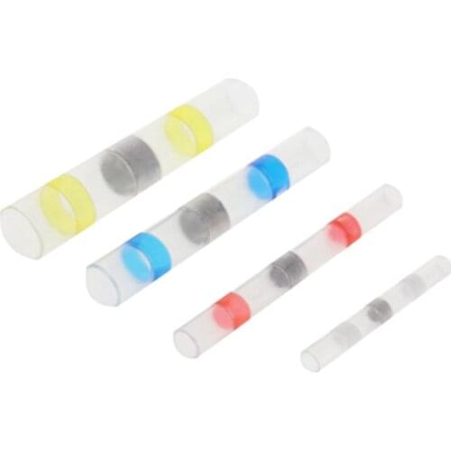 Solder Seal Wire Connectors - Heat Shrink Solder Butt Connectors - Solder Connector Kit - Automotive Marine Insulated