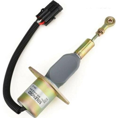 24V Fuel Shutdown Solenoid 3930234 SA-4335-24 Fit for Cummins Engine 6CT 8.3L