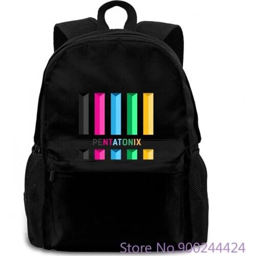 Pentatonix s Comfortable Young Girl Print women men backpack laptop travel school adult student