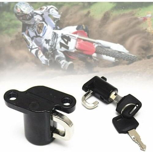 Universal Helmet Durable Lock with Two Keys for Motorbike Motocross Bicycle