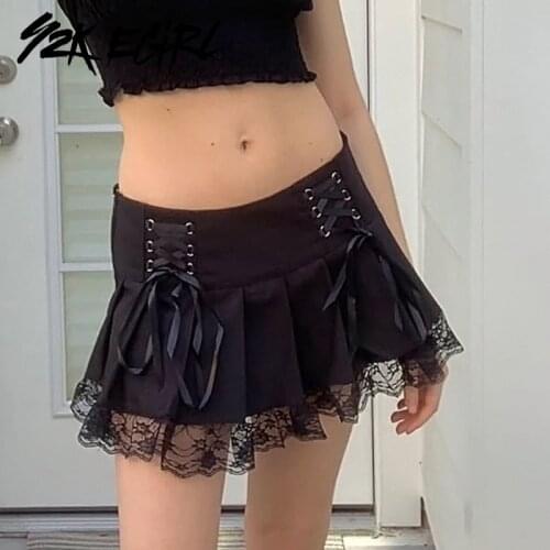 Y2K EGIRL Womens Evening Skirts