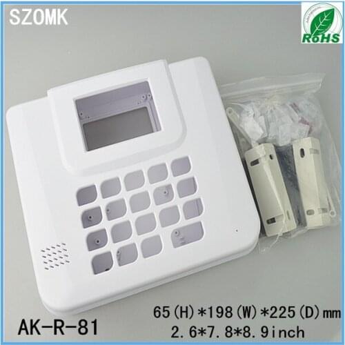 1piece, home security alarm equipment box 65*198*225 mm 2.6*7.8*7.9 inch plastic enclosure electronic security box