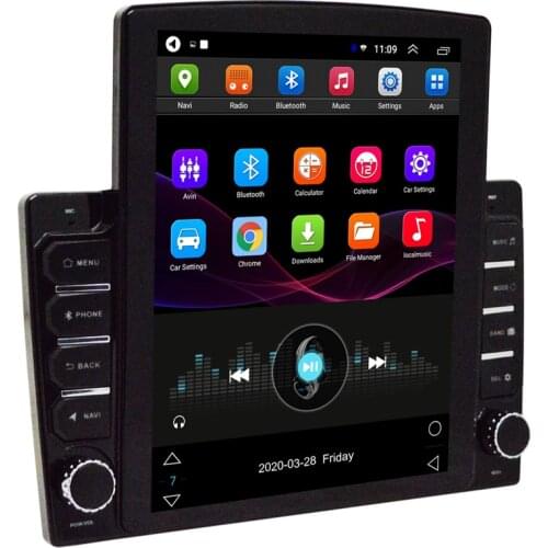 2 DIN 10.1 "installation size Android 9.1 HD 9.7 inch display Touch Screen 1GB + 16GB Car Stereo Radio GPS Nav Wifi Mirror Link