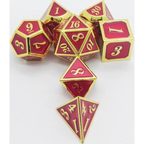 7 Pcs DND Dice, Polyhedral Dice Set D&D Dice for Dungeons&Dragons Pathfinder RPG MTG