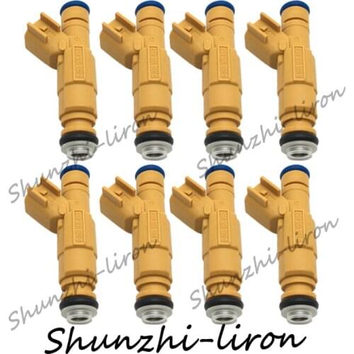 8pcs 0280155857 XW7E-A5B fuel injector for Ford&Lincoln Crown Victoria / E-350 F-250 F-350 / Town Car 4.6L