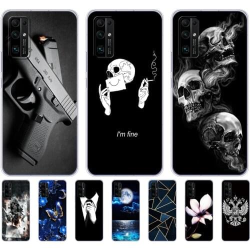 For HONOR 30 Case Honor 30 premium Etui Soft Silicon TPU Back Huawei Honor 30 Pro Phone Cover Honor 30 Pro Plus EBG-AN10 Bumper
