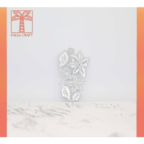 Floral wild flower leaf metal die cutting dies 2020 DIY decorative Scrapbook Paper Card making die cut Crafts embossing Stencil