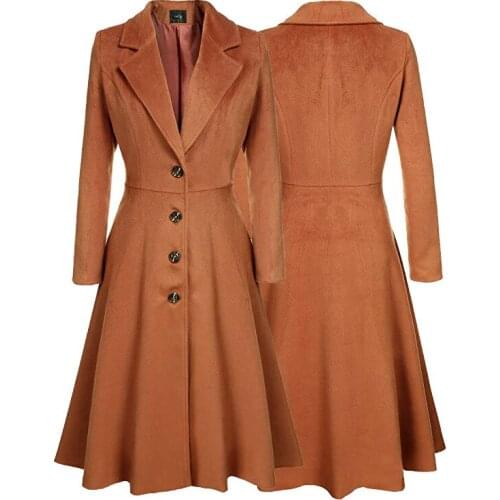 EAEOVNI Womens Black Coats