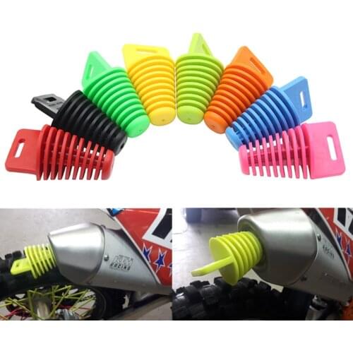 Muffler Pipe Exhaust Rubber Wash Plug for 2 Stroke & 4 Stroke Dirt blike Scooter Moped Motorcycle Suzuki ATV KTM CR KX RM YZ 80c
