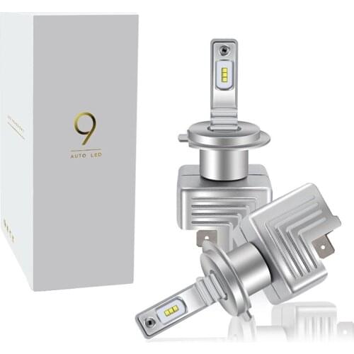 H4 H7 LED Headlight Bulb H1 H11 H8 H9 HB3 9005 HB4 9006 9012 HIR2 ZES Chips 80W 12000lm 6000K 12V Mini Automobiles Light