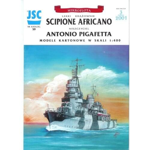Italian Sippian Light Cruisers And Antonio Destroyers