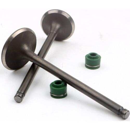 2PCS Motorcycle Intake And Exhaust Valves For CG125 CG150 JH70 CB125 CB 125S XL125 XL 125cc Bajaj100 CG200