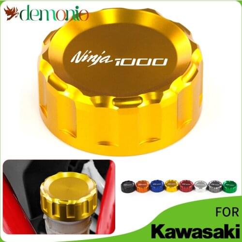 Motorcycle Accessories Front Brake Fluid Reservior Cover For KAWASAKI Ninja 1000 2011 - 2019 Ninja1000 2018 2017 2016 2015 2014