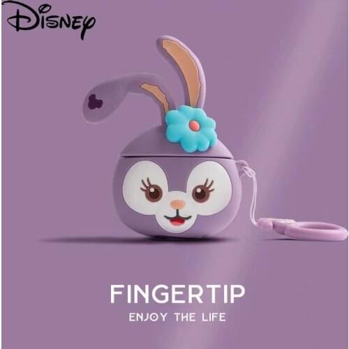 Disney Cute Mickey Minnie Star Dew Headphone Case for Apple AirPods1/2 Generation Headphone Protective Case Silicone