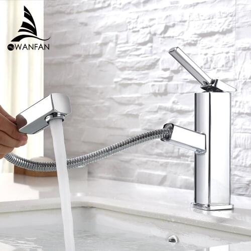 Bathroom Sink Faucet Basin Faucet White painted Faucet Single Handle Hole Deck Vintage Wash Hot Cold Mixer Tap Crane 855785