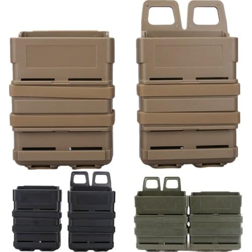 Tactical AR M4 5.56 FastMag Molle Pouch Military Wargame Airsoft Fast Mag Holder Hunting Pistol Magazine Dump Pouch