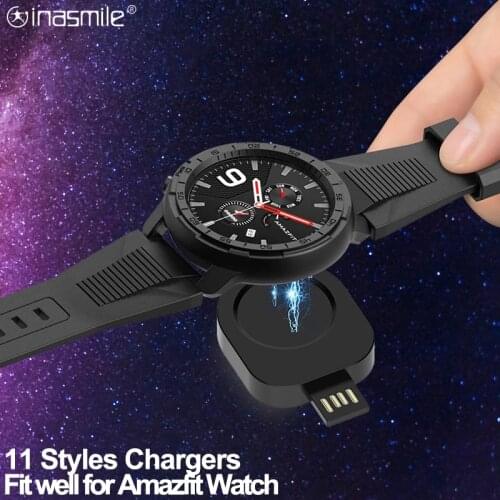 Charge USB Adapter Station Portable fast Charging Cable for For Huami Amazfit Bip S Pace Stratos 2 3 GTR GTS T-Rex Verge lite