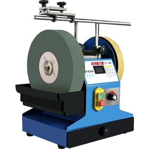 Water Mill Grinder Water Cooling Grinding Machine Grinding Wheel Electric Knife Sharpener Desktop Small Household 220V Scissors