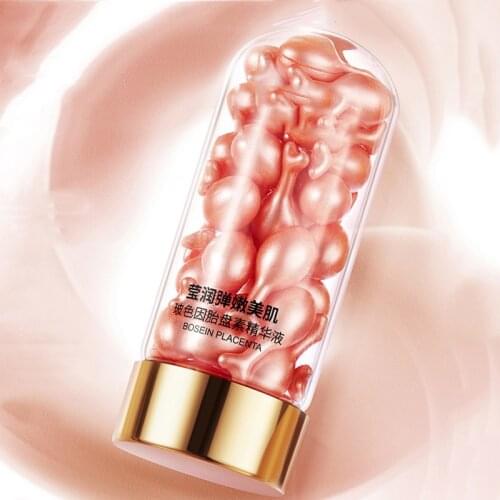 Placenta Nicotinamide Anti Wrinkle Repairing Essence Mild Moisturizing Elastic Firm Whitening 30 Pcs Per Bottle