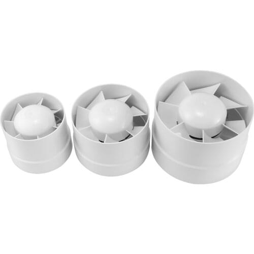 High Quality4/5/6 Inch Inline Duct Fan Air Ventilator Metal Pipe Exhaust Fan Mini Extractor Bathroom Toilet Wall Fan