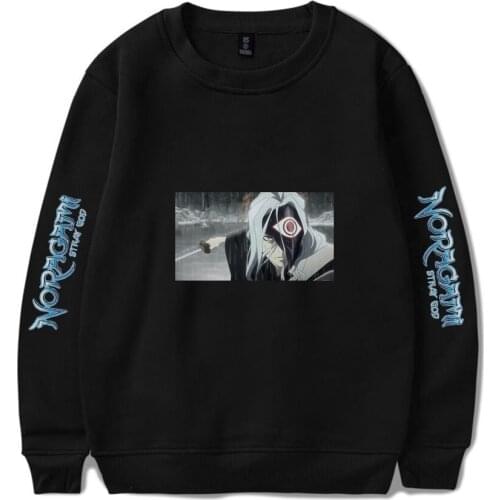 Japan Anime Noragami Hoodies Men/women Funny Hip Hop Fashion Kawaii Sweatshirt Graphic Harajuku 90s Tumblr Hooded Streetwear