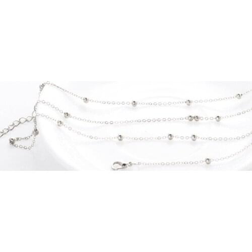 New Summer Fashion Sexy Buttocks Waist Chain Golden Round Bead Womens Beach Party Accessories